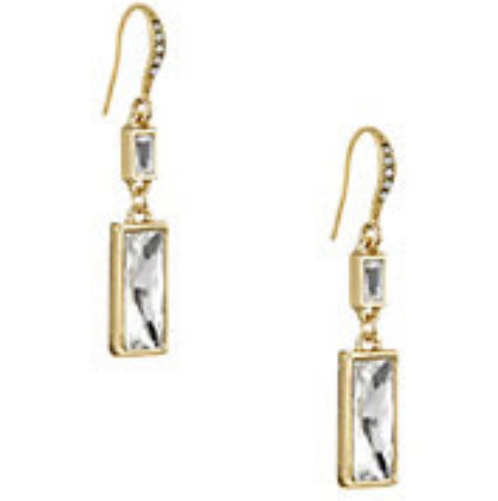 NWT Gem Dangle Drop Earrings